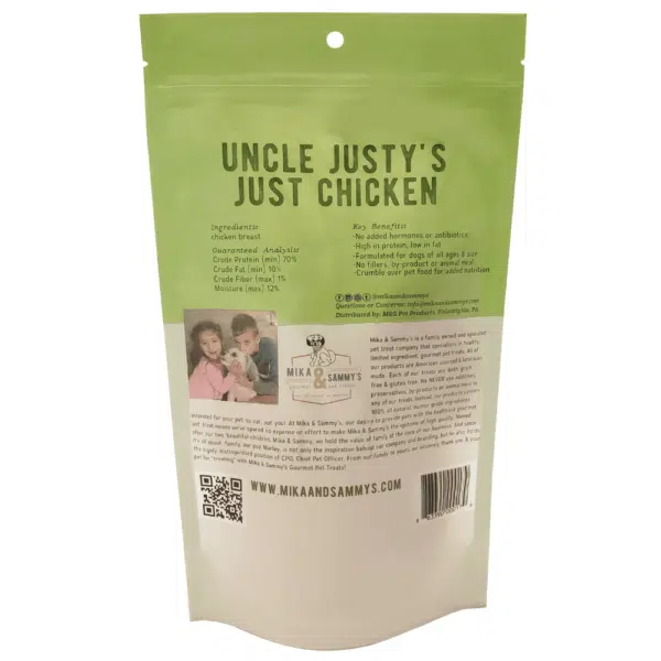 Uncle Justy's Just Chicken Treats